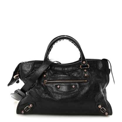 Agneau Giant 12 Gold Hardware City Black