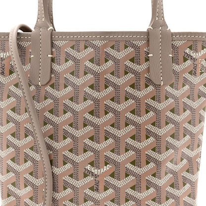 Goyardine Poitiers Claire Voie Tote Grege Khaki