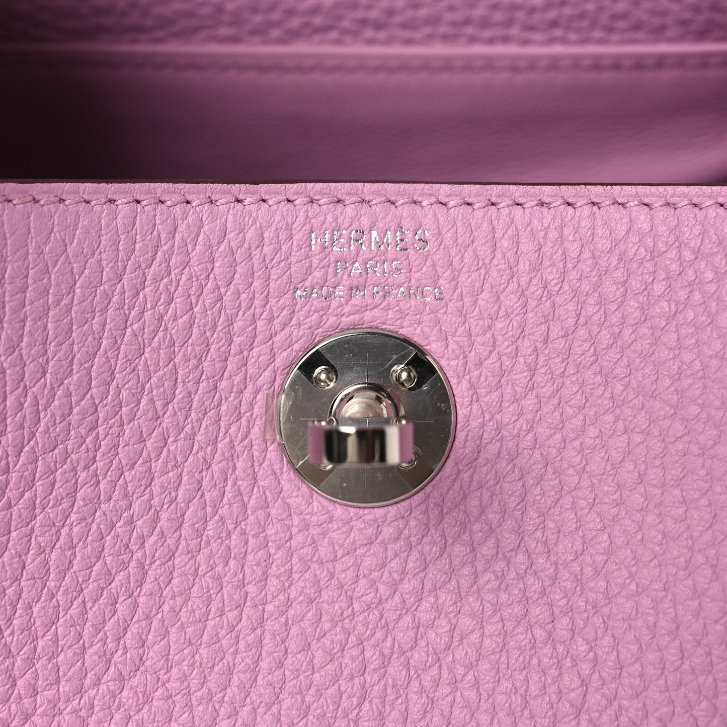 Taurillon Clemence Mini Lindy 20 Mauve Sylvestre