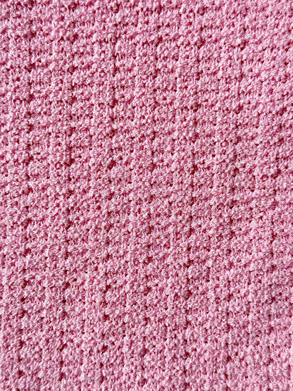 Chanel 25P Mini Skirt Pink Tweed 237296