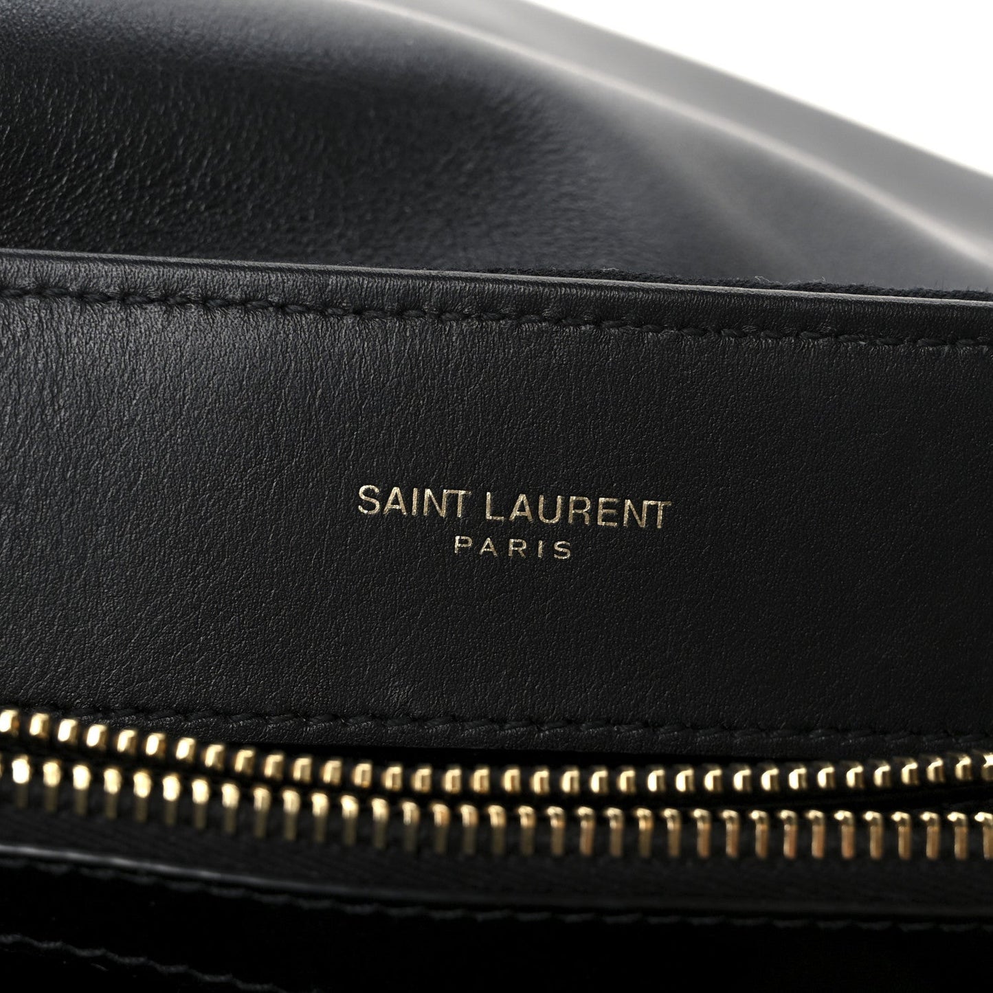 Fabric Y Quilted Monogram Small Loulou Chain Satchel Black