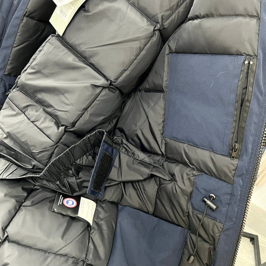 C. Goose Bomber Jacket Grey Polyester 0030