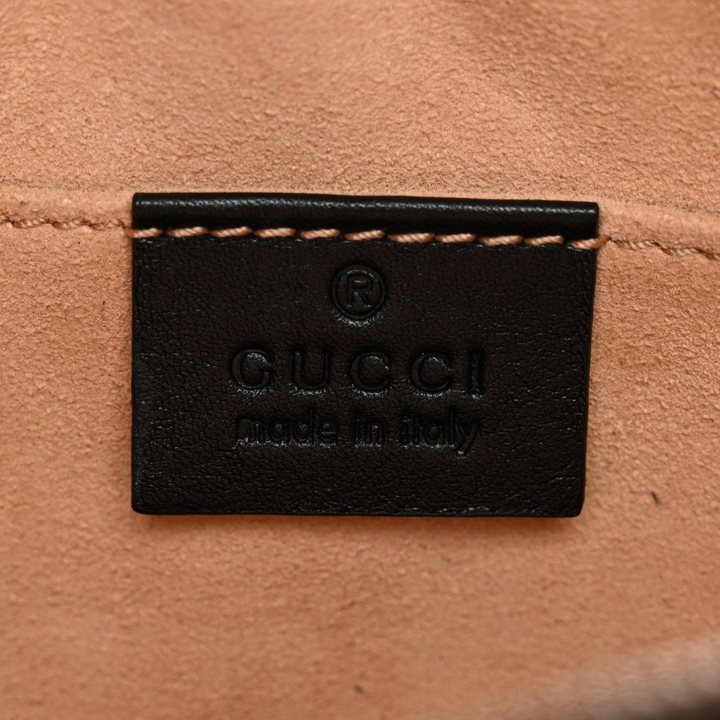 Calfskin Matelasse GG Marmont Belt Bag 95 38 Black