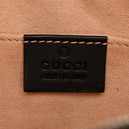 Calfskin Matelasse GG Marmont Belt Bag 95 38 Black