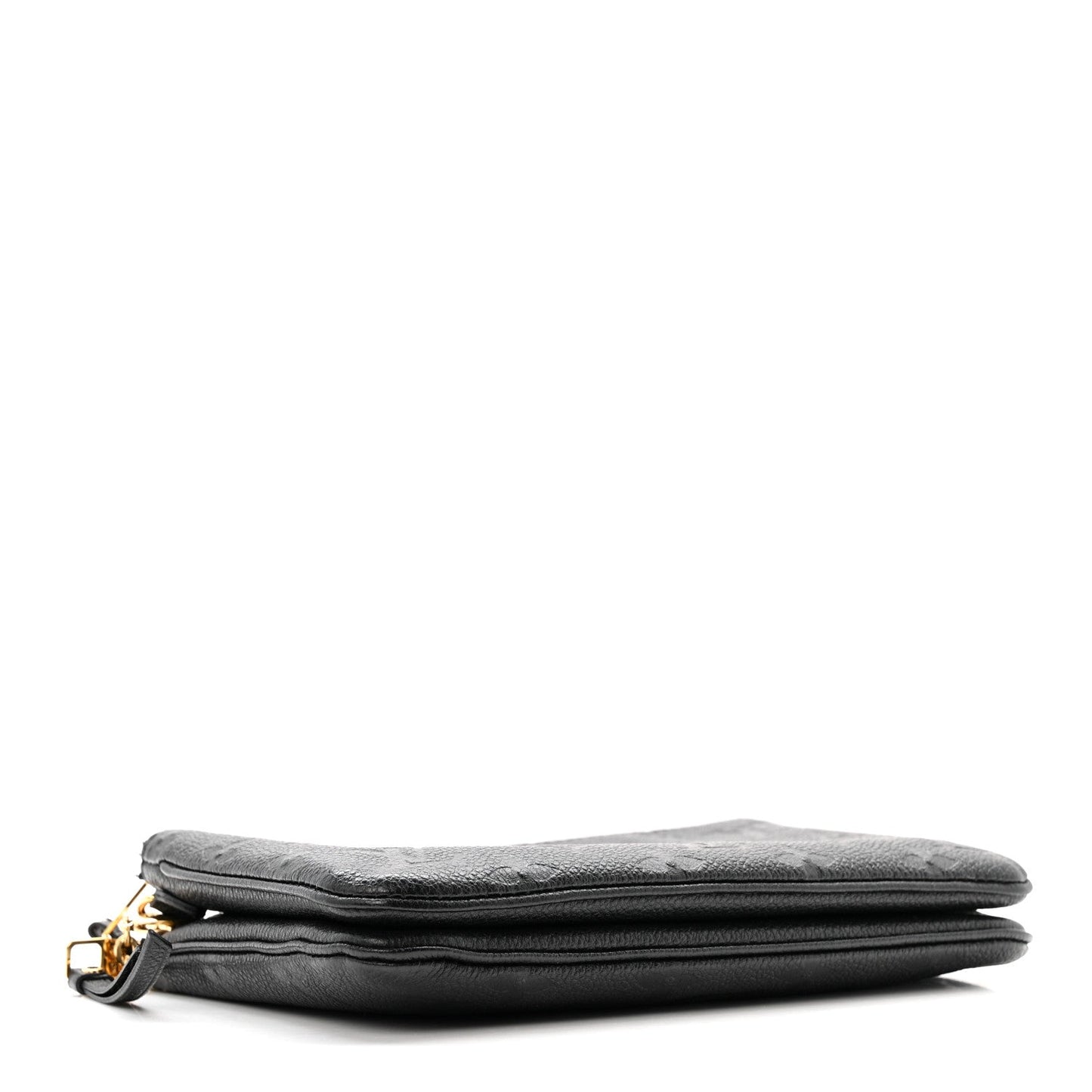 Empreinte Double Zip Pochette Black