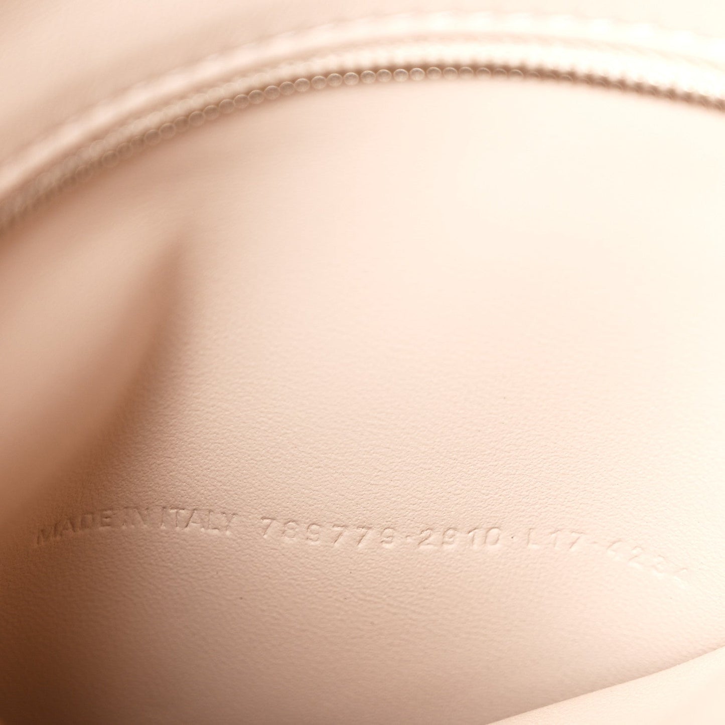Natural Smooth Calfskin Small Rodeo Top Handle Handbag Almond