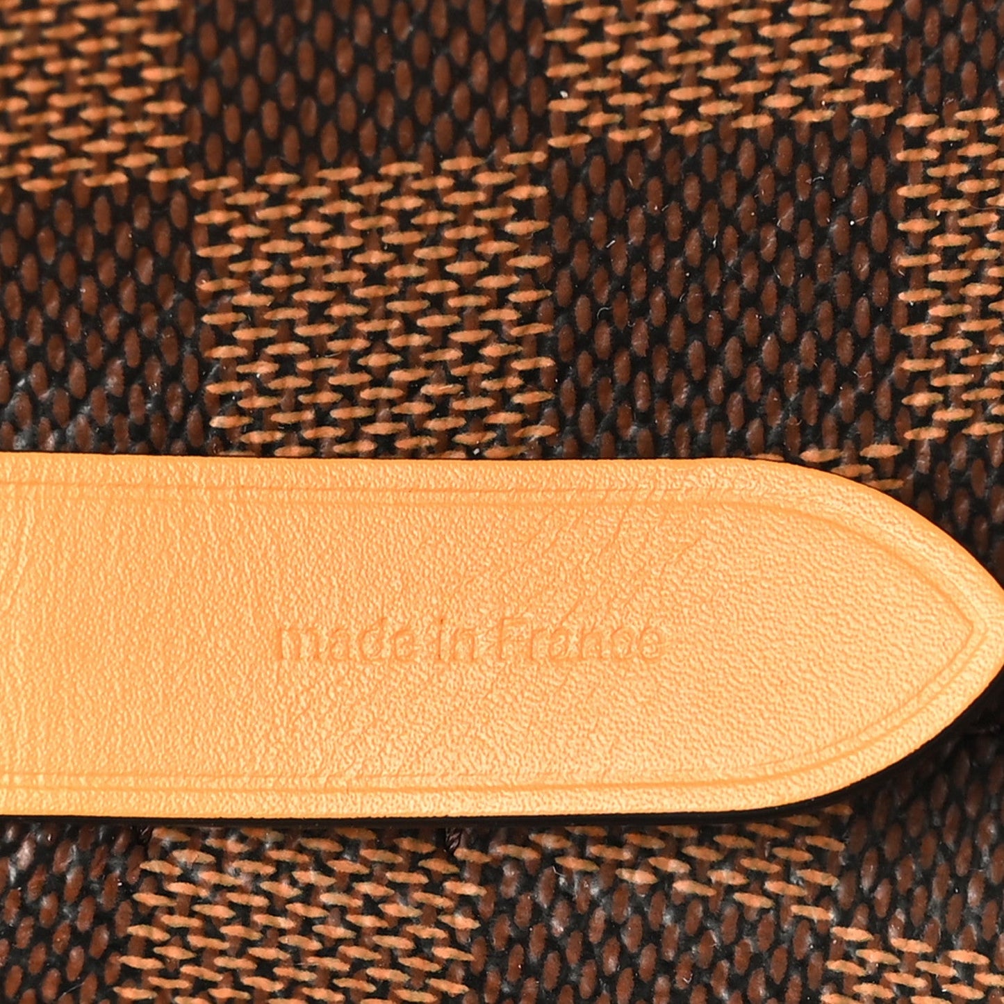 Damier Ebene Neonoe MM Safran