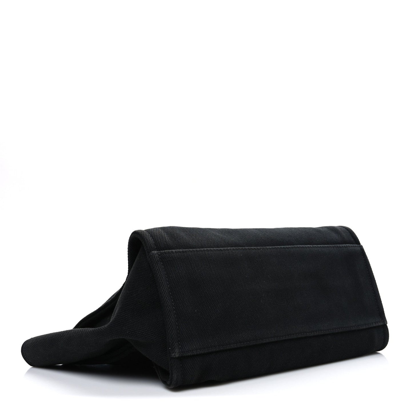 Canvas Pearl Medium Deauville Tote Black