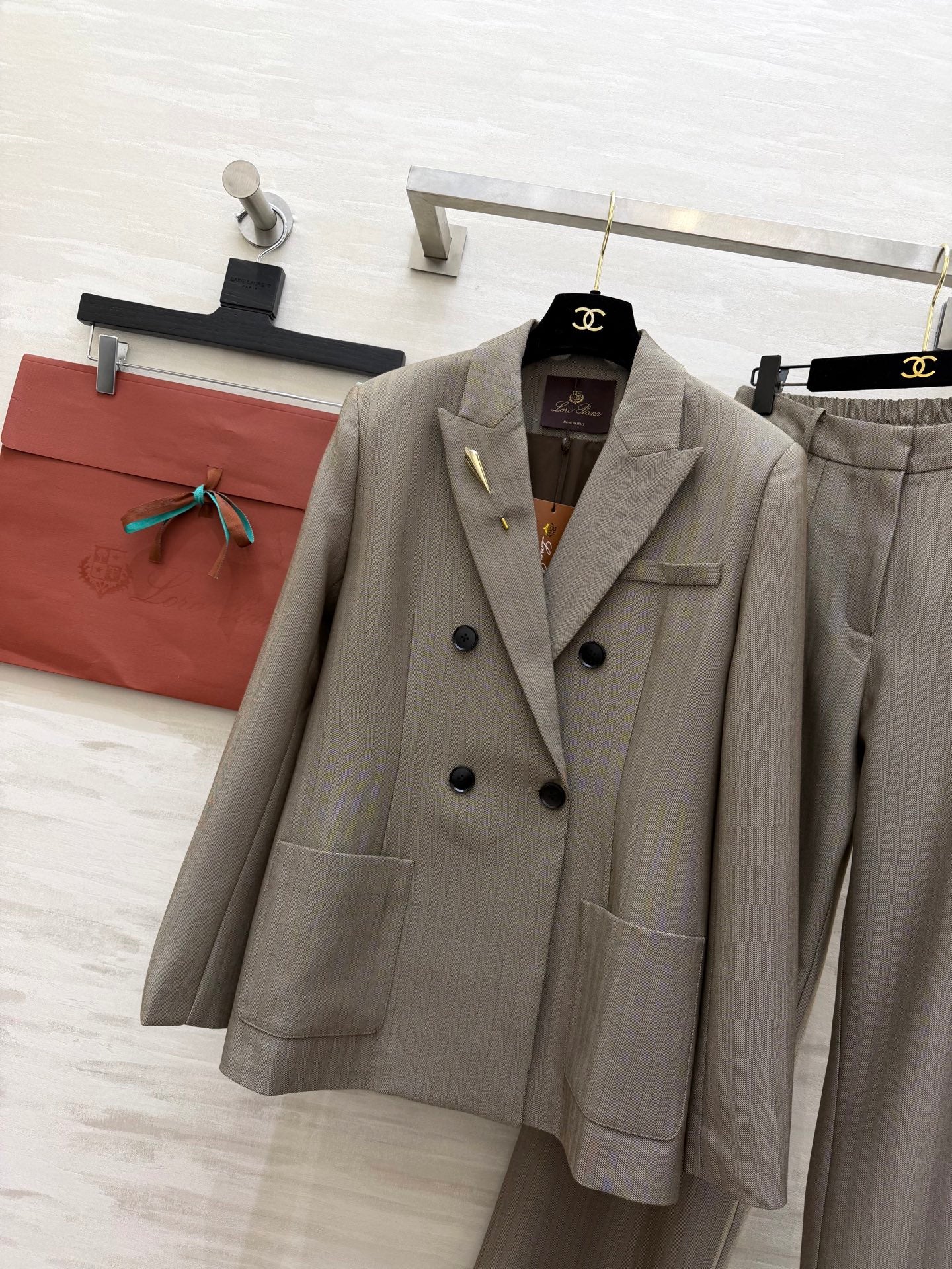 LP Milano Set Taupe Virgin Wool 346552