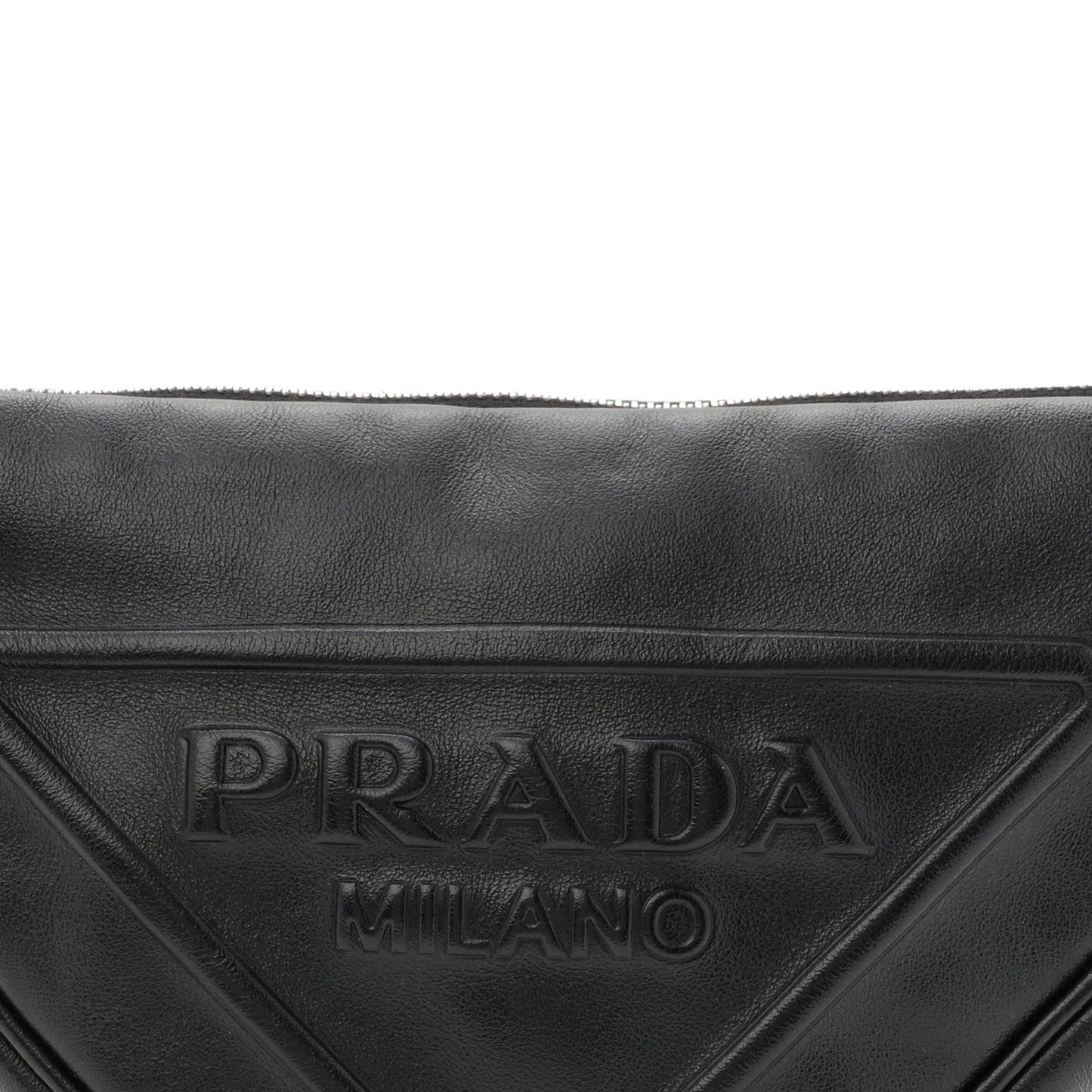 Grace Lux Triangle Shoulder Bag Black