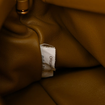Calfskin The Pouch Chain Moutarde