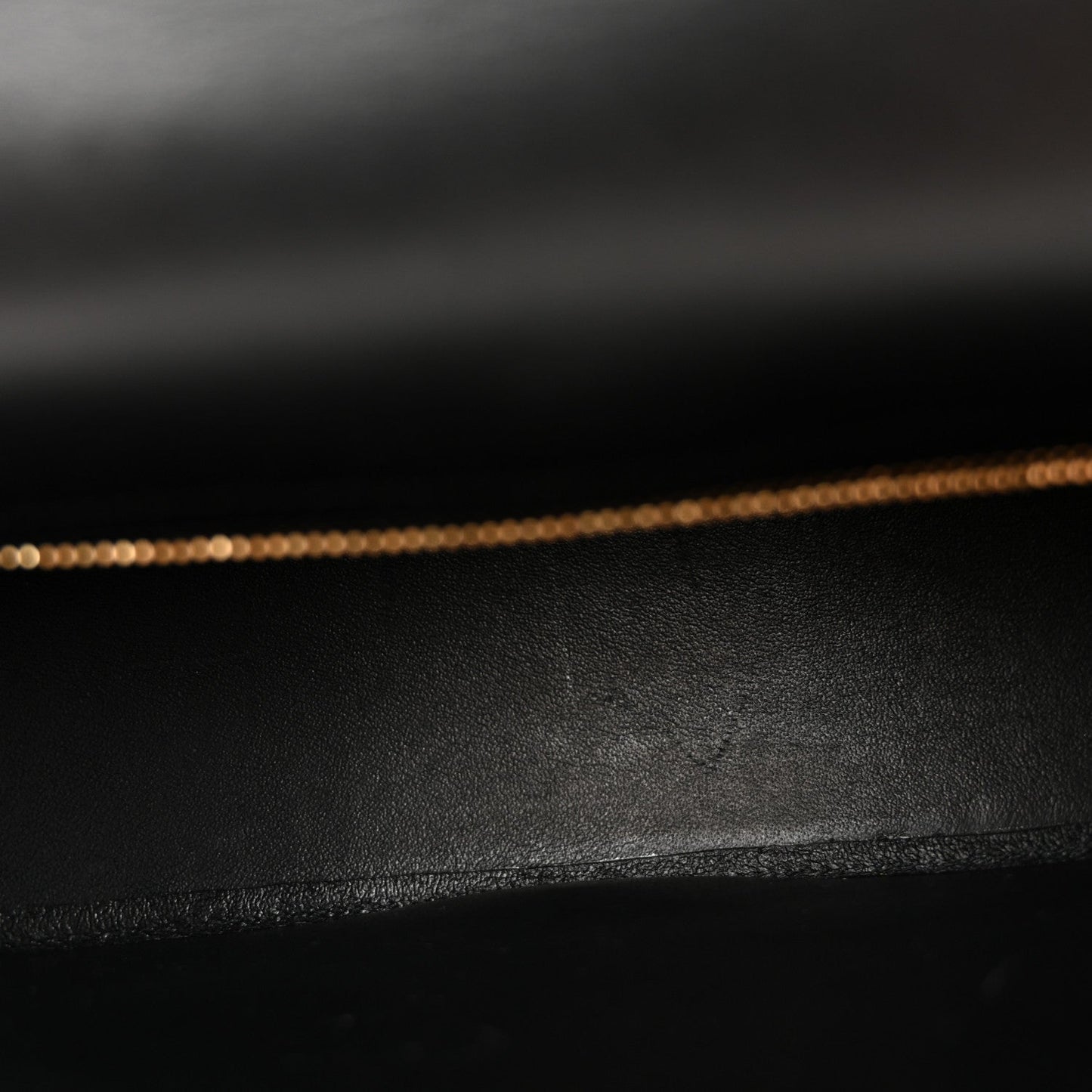 Calfskin Aura Shoulder Bag Black