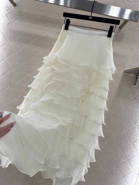 DIOR 25S MULTI-LAYER TULLE SKIRT STYLE 342