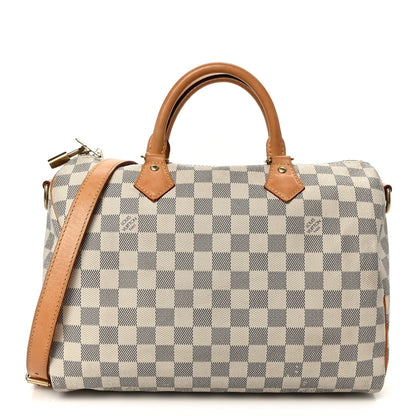 Damier Azur Speedy Bandouliere 30