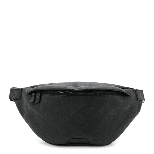 Calfskin Monogram Shadow Discovery Bumbag Black