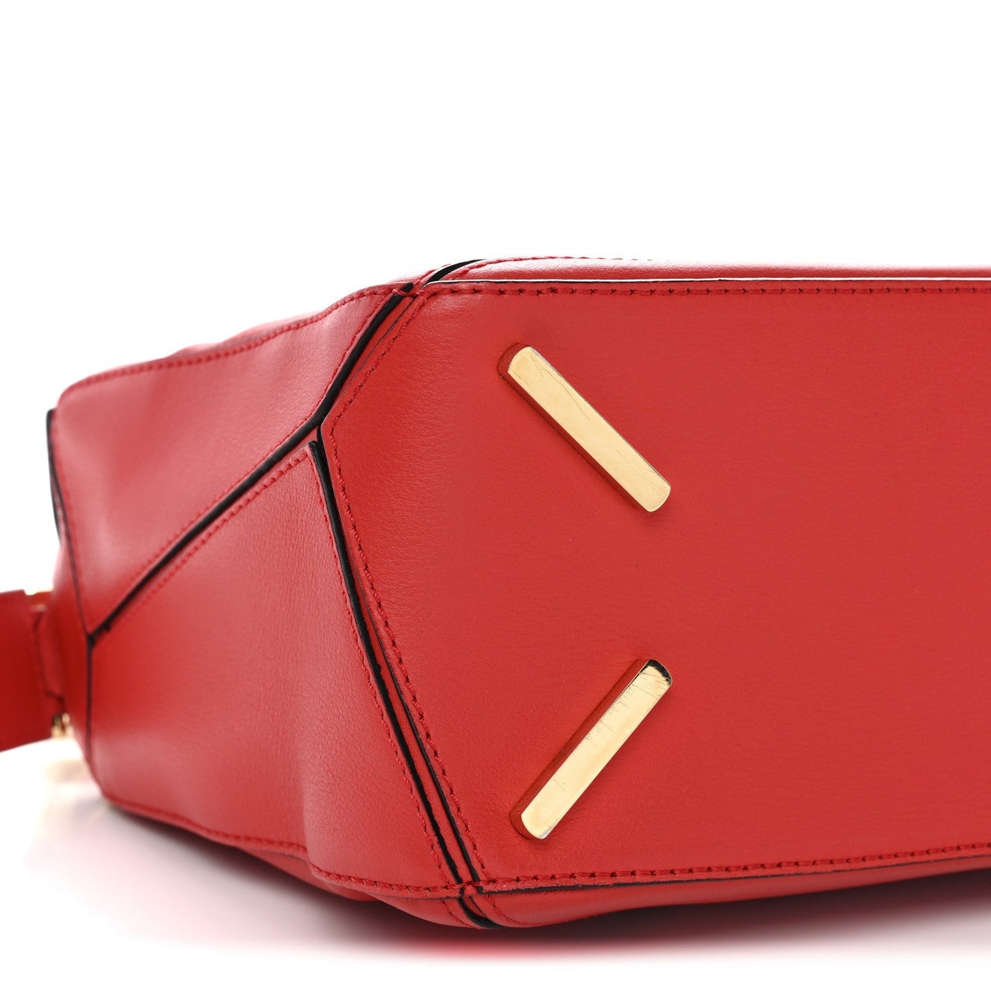 Calfskin Small Puzzle Bag Scarlet