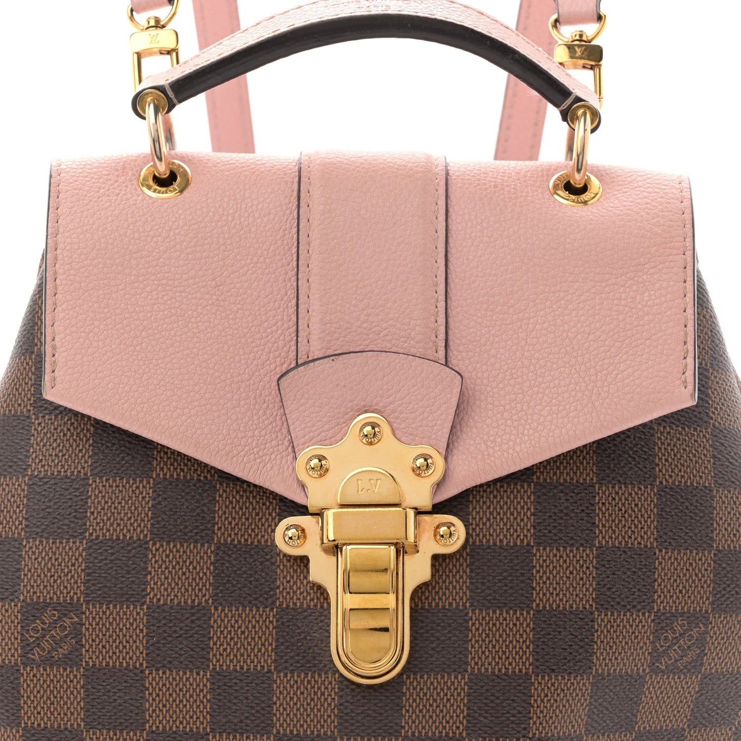 Damier Ebene Clapton Backpack Magnolia