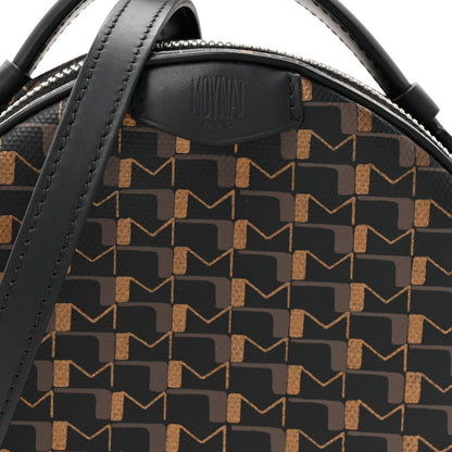 Canvas 1920 Oh! Small Yoyo Crossbody Bag Carbon Bronze Cognac