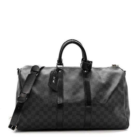 Damier Graphite Keepall Bandouliere 45