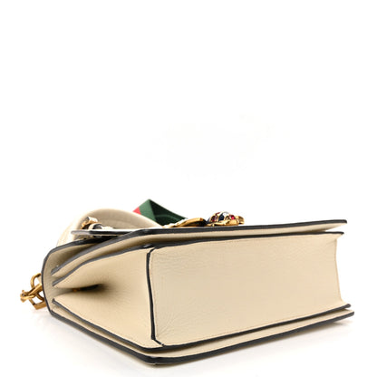 GG Supreme Monogram Small Queen Margaret Top Handle Bag White