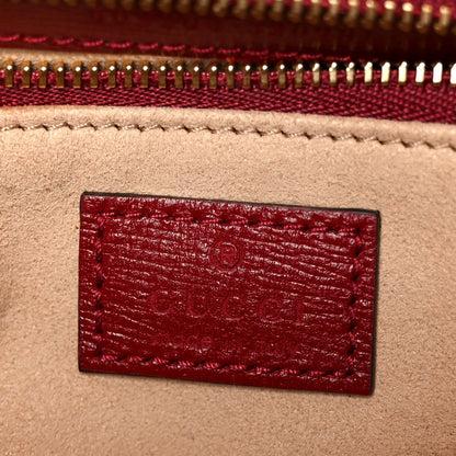 Azalea Calfskin Horsebit 1955 Shoulder Bag New Cherry Red