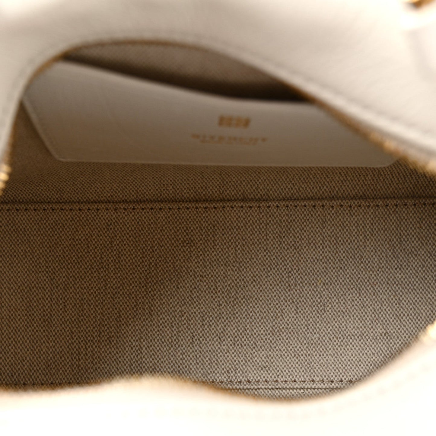 Tumbled Buffalo Micro Antigona Cube Bag White