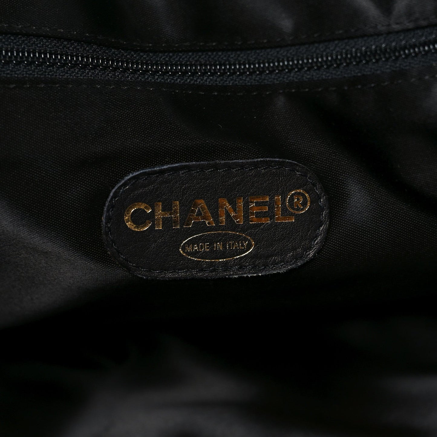 Lambskin CC Shoulder Bag Black
