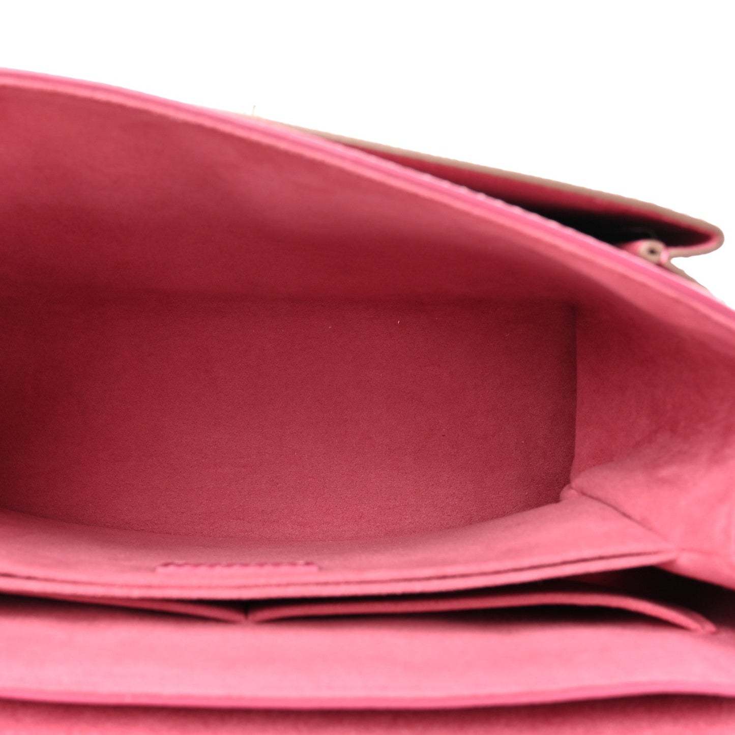 Soft Calfskin My Lockme Top Handle Lie De Vin Oxford Greige