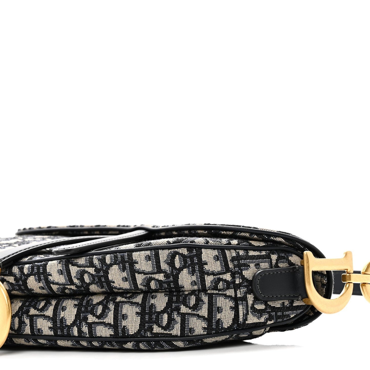 Oblique Saddle Bag Blue