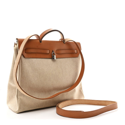 Toile Vache Calfskin Herbag 39 MM Black Natural