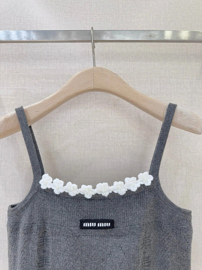 MIUMIU KNIT CAMI TOP STYLE 802