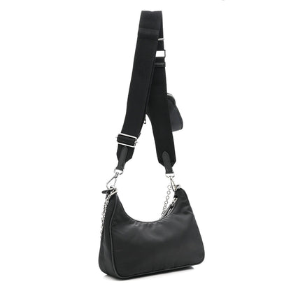 Nylon Re-Edition 2005 Shoulder Bag Black