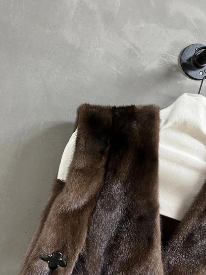 MIUMIU FUR VEST STYLE 684