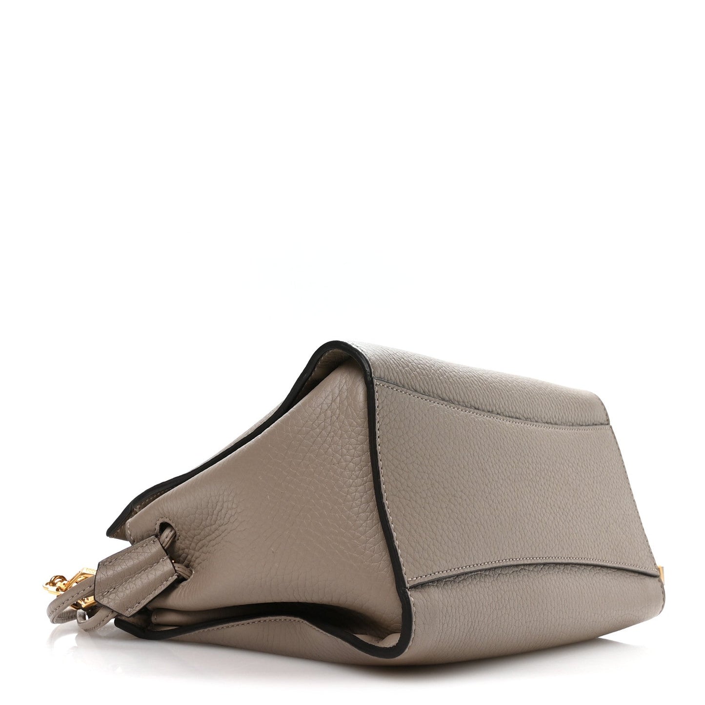 Heavy Grain Small Iris Tote Solid Grey