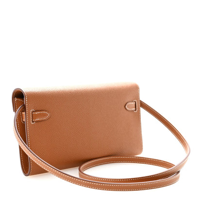 Epsom Kelly Wallet To Go Gold