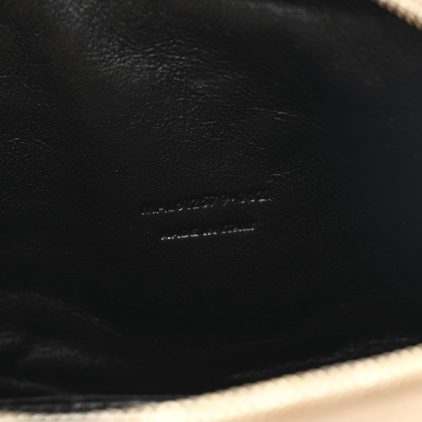 Grain De Poudre Matelasse Monogram Mini Lou Camera Bag Dark Beige