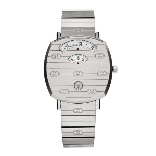 Stainless Steel 35mm Grip Quartz Watch