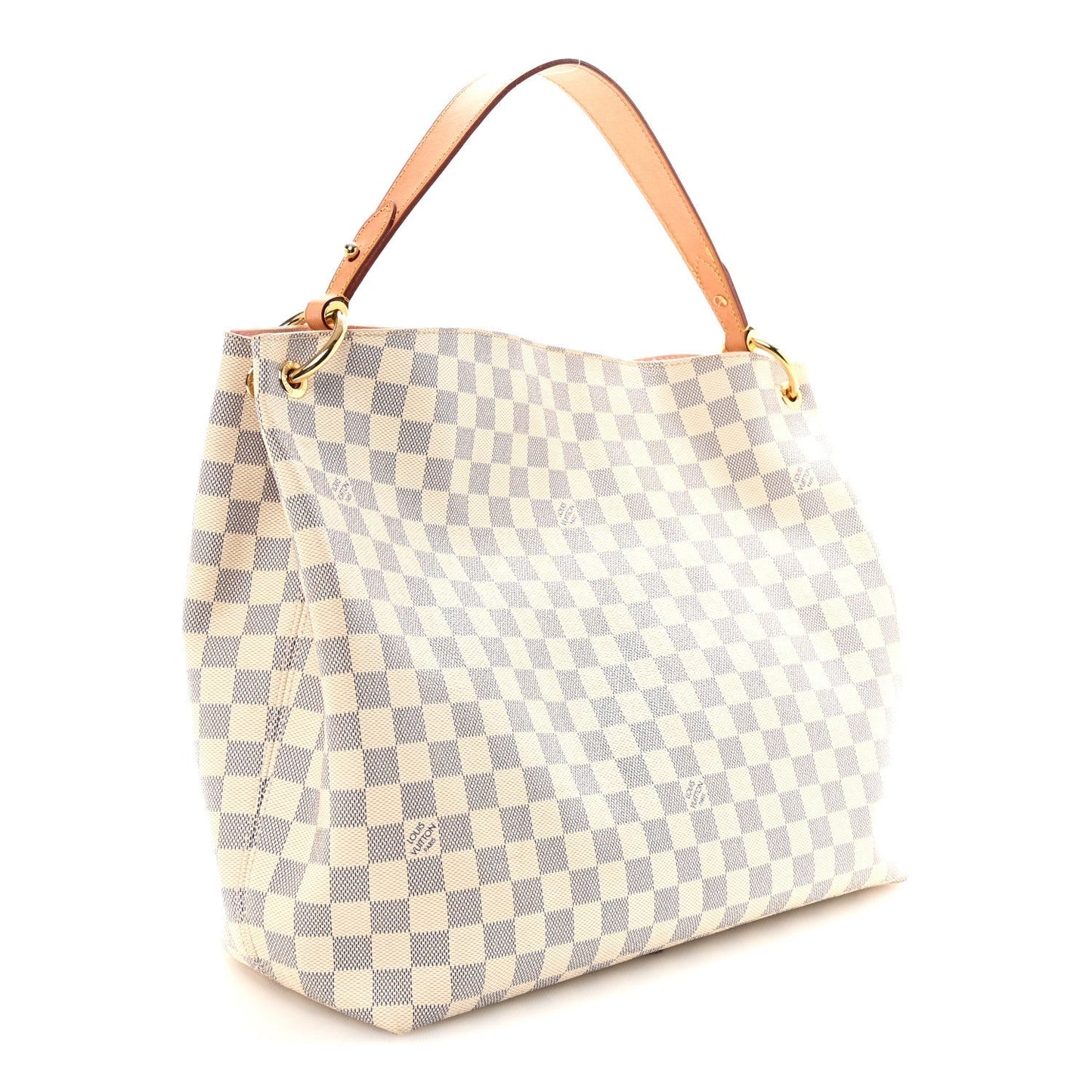 Damier Azur Graceful MM Rose Ballerine