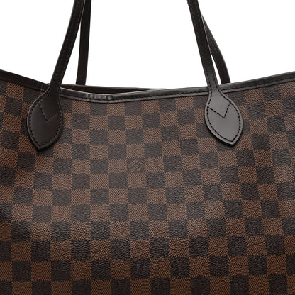 Damier Ebene Neo Neverfull MM Rose Ballerine
