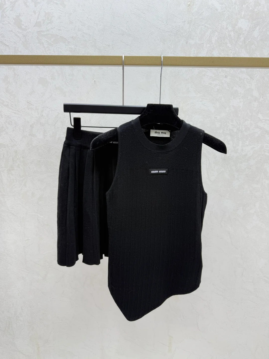 Miumiu 2026 Vest Set Wool 897201