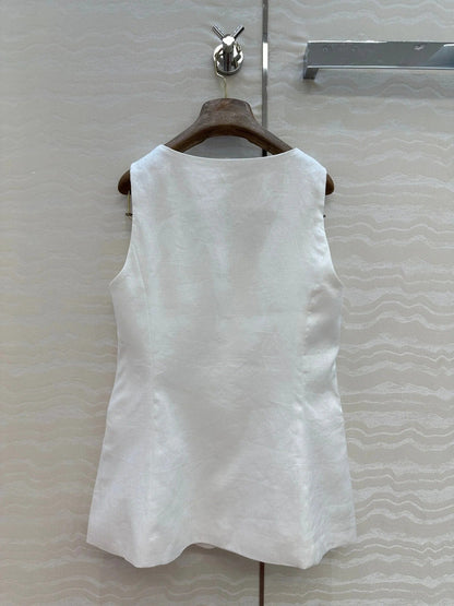 LP SLEEVELESS LINEN BLAZER 272243