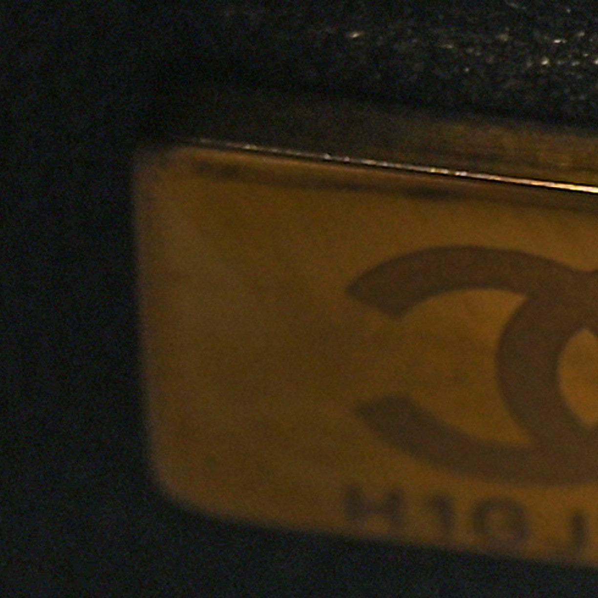 Calfskin Quilted CC Hobo Handbag Black