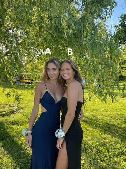 PM557,Simple Style Bodycon Tight Long Prom Evening Dresses