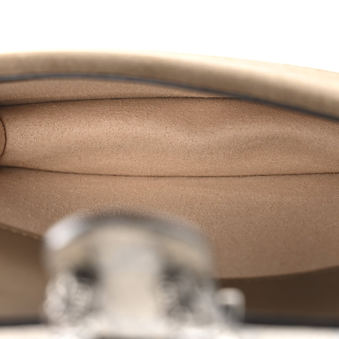 GG Supreme Monogram Super Mini Dionysus Shoulder Bag Taupe