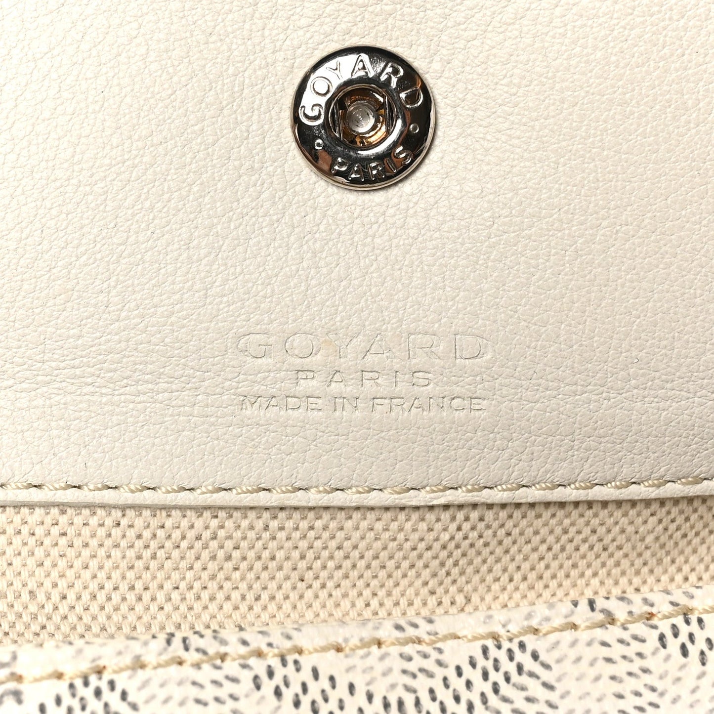 Goyardine Saint Louis GM White