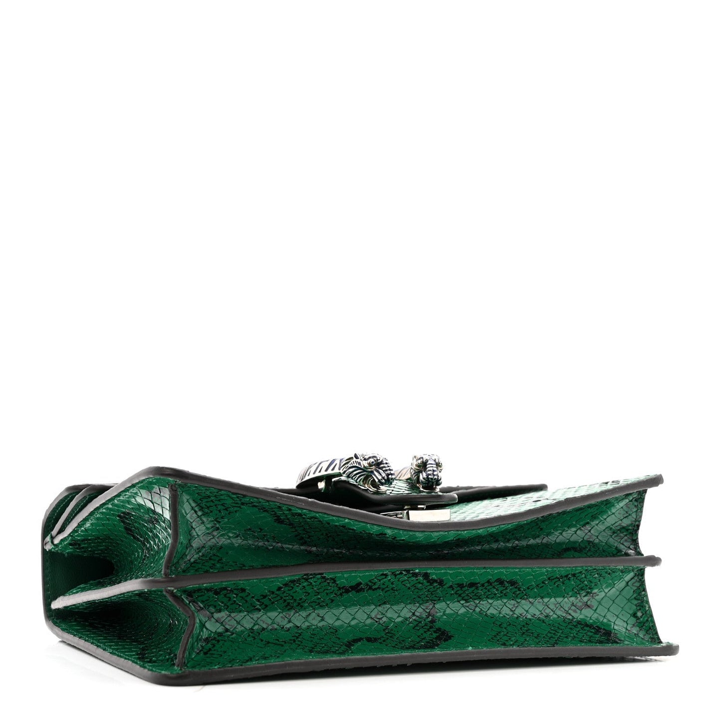 Snakeskin Small Dionysus Shoulder Bag Green