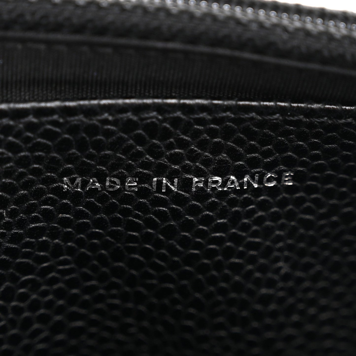 Caviar Half Moon Wallet On Chain WOC Black
