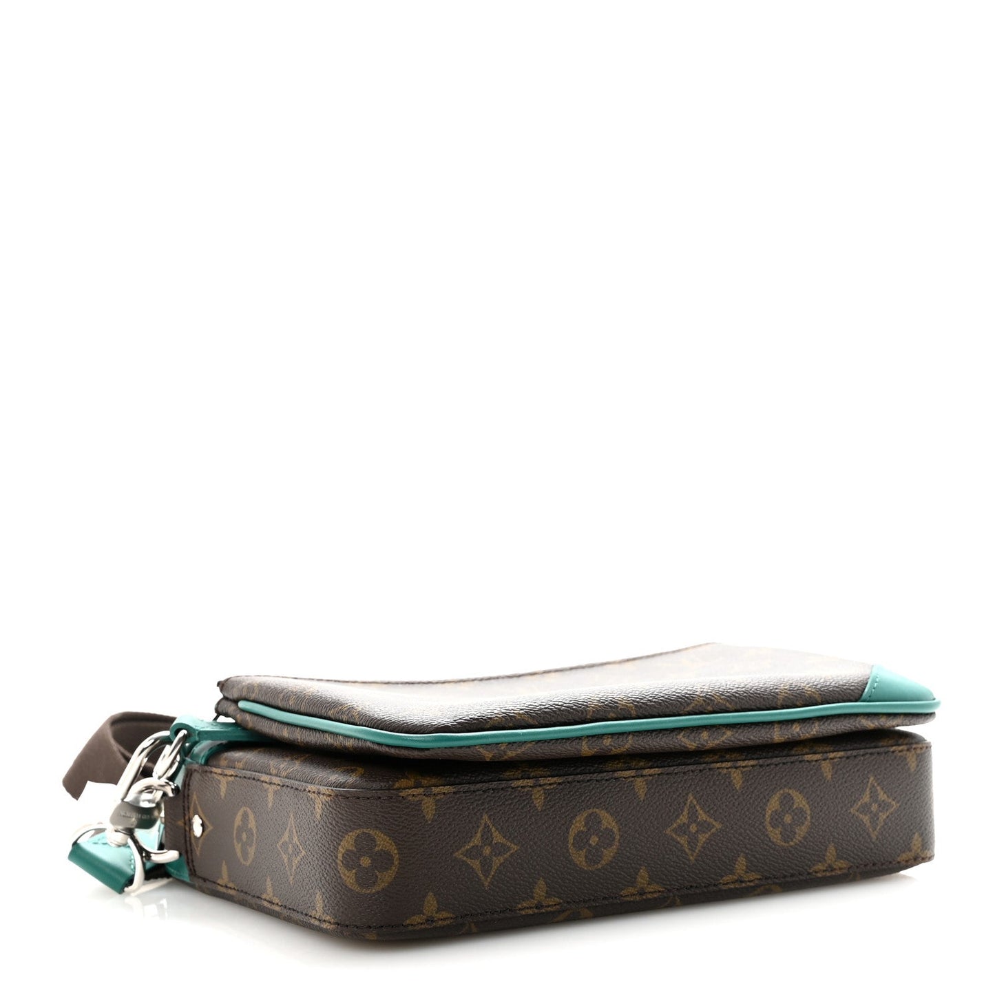 Monogram Macassar Trio Messenger Borneo Green