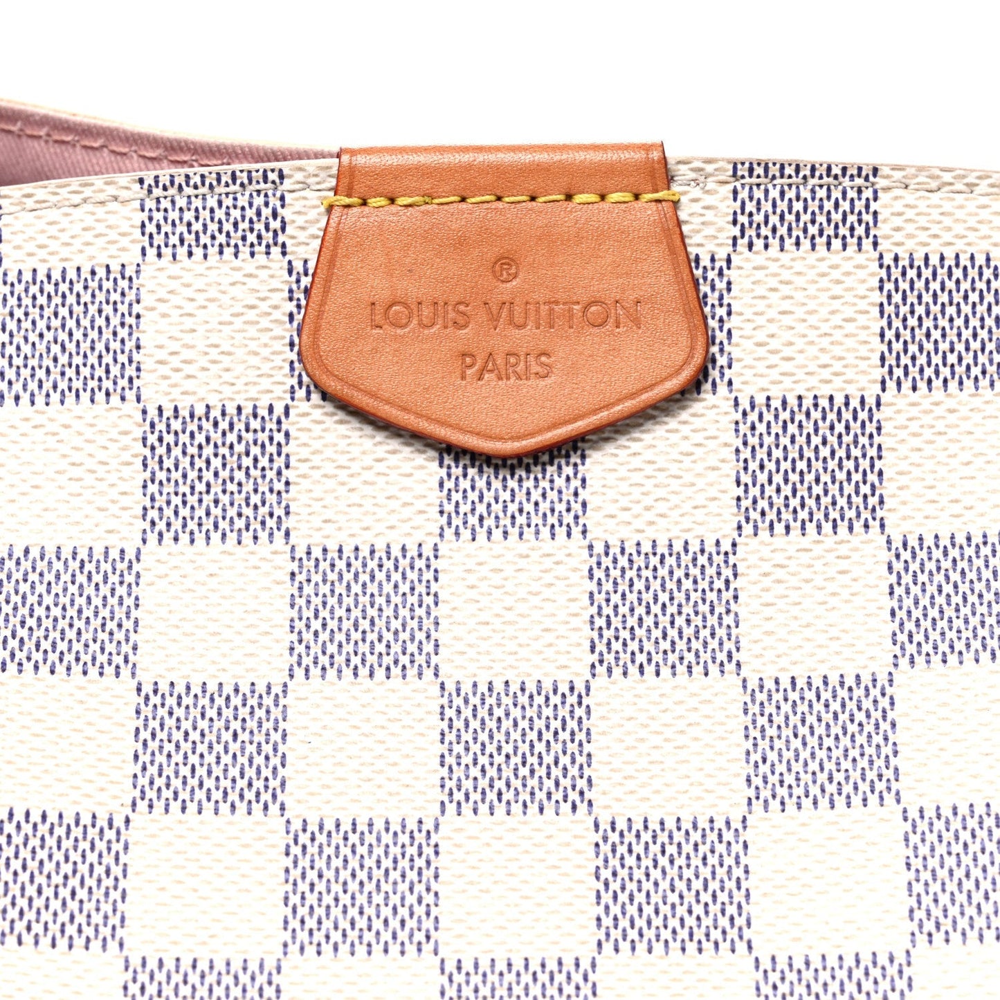 Damier Azur Graceful PM Rose Ballerine