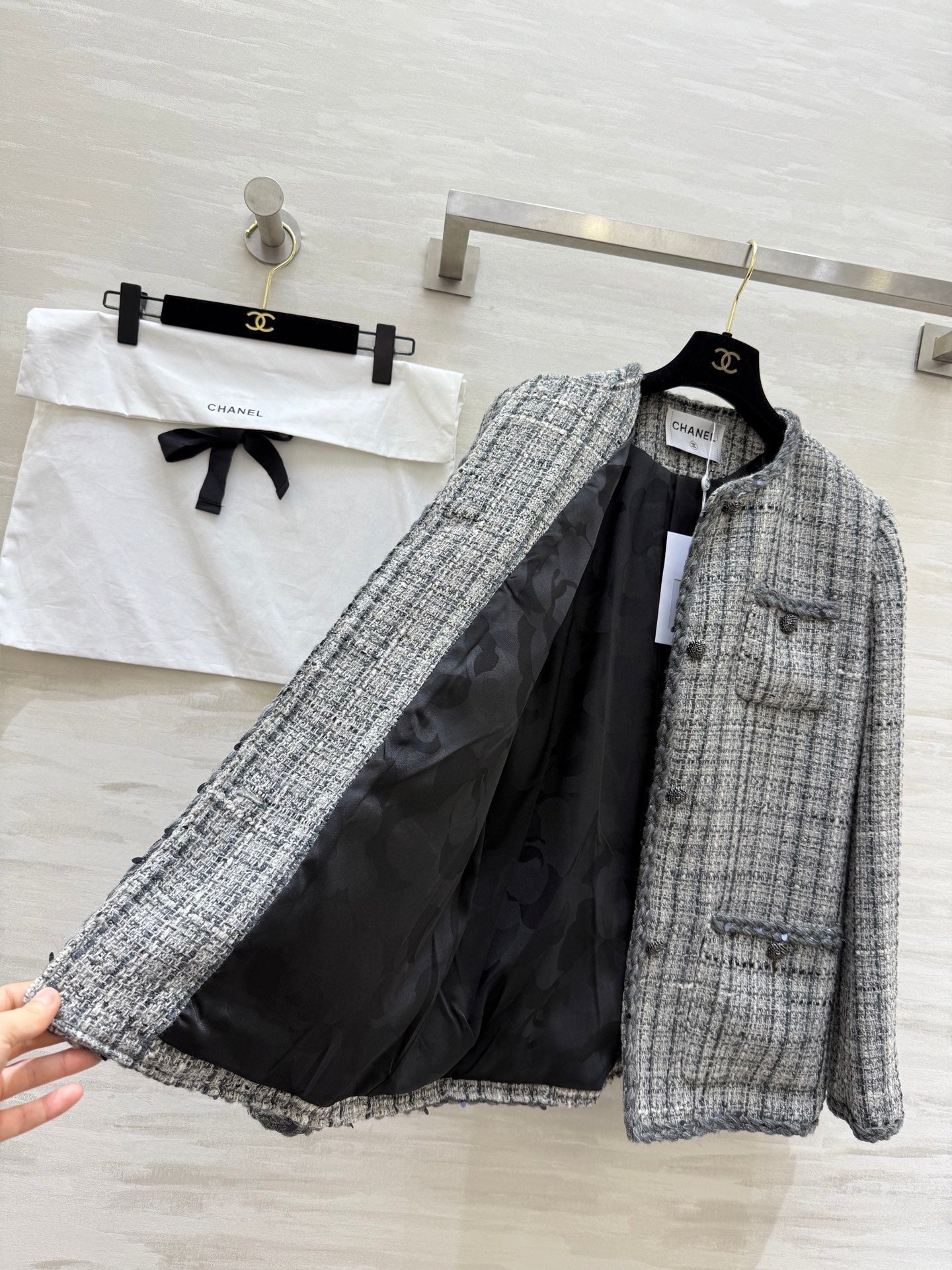 CC 26s Jacket Grey Tweed 343357